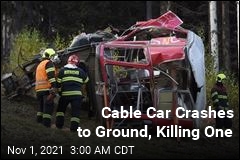 Cable Car Crashes to Ground, Killing One