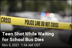 Teen Shot While Waiting for School Bus Dies