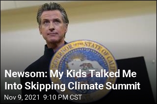 Newsom: I Skipped Climate Conference to Go Trick-or-Treating