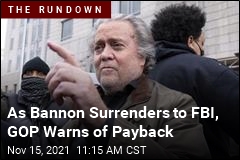 Bannon Surrenders to FBI &mdash;and Livestreams It