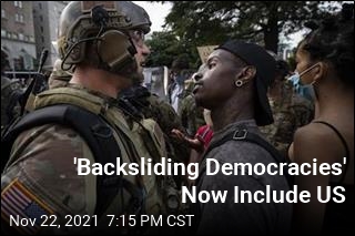 US Debuts on List of Backsliding Democracies