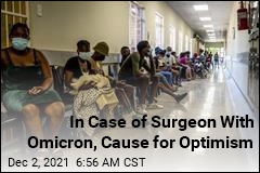 Case of Surgeon With Omicron Holds Optimistic News