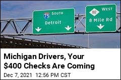 Michigan Drivers, Your $400 Checks Are Coming