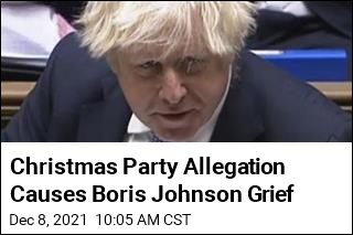 Christmas Party Allegation Causes Boris Johnson Grief