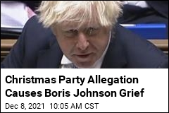 Christmas Party Allegation Causes Boris Johnson Grief