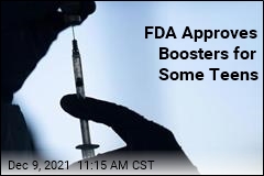 FDA Approves Boosters for Some Teens