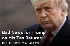 Bad News for Trump on His Tax Returns