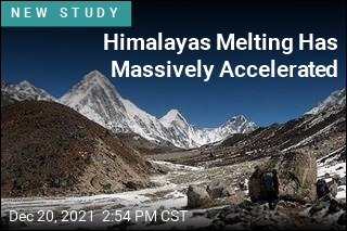 Himalayan Glaciers Melting at an &#39;Exceptional&#39; Rate