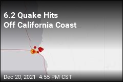 6.2 Quake Hits Off California Coast