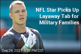 Christian McCaffrey Pays Off Layaways for Military Families