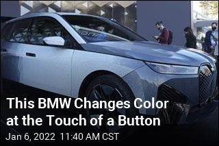 This BMW Changes Color at the Touch of a Button