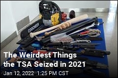 The Weirdest Things the TSA Seized in 2021
