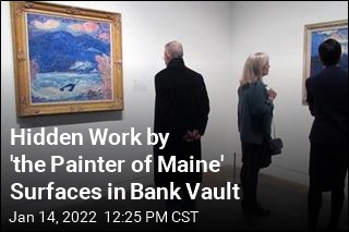 Hidden Work by &#39;the Painter of Maine&#39; Surfaces in Bank Vault