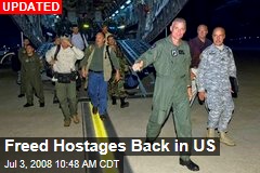 Freed Hostages Back in US