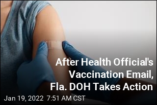 Fla. Health Official Pushed Staff to Get Vaxxed, Gets New Free Time