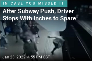 Woman Narrowly Survives Push Onto Subway Tracks