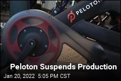 Peloton Suspends Production
