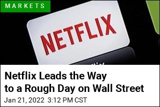 Netflix Leads the Way to a Rough Day on Wall Street