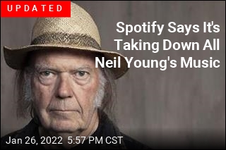 Neil Young&#39;s Ultimatum: Spotify &#39;Can Have Rogan or Me. Not Both&#39;
