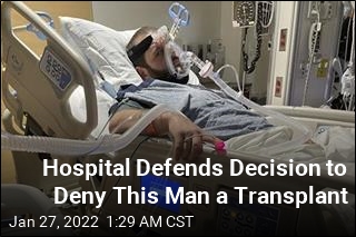 Hospital Defends Itself After Unvaccinated Man Denied Transplant