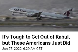 Flight With American Evacuees Leaves Kabul