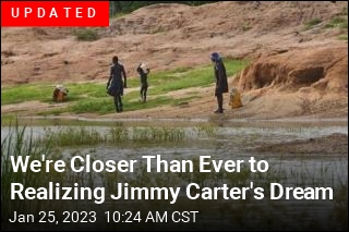 Jimmy Carter&#39;s Worm Mission Is Almost Complete