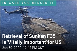 Race for Sunken F35 Is &#39; Hunt for Red October Meets the Abyss &#39;