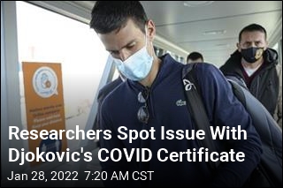 There&#39;s Something Weird About Djokovic&#39;s COVID Test