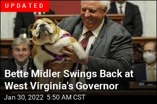 Governor Invites Critics to Kiss His Bulldog&#39;s &#39;Hiney&#39;