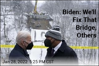 Biden Talks Infrastructure After Bridge Collapses