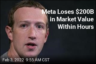 Meta Loses $200B in Market Value Within Hours