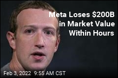 Meta Loses $200B in Market Value Within Hours