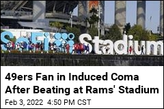 Fan in 49ers Jersey Beaten Outside Rams Stadium