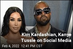 Kim Kardashian, Kanye Tussle on Social Media