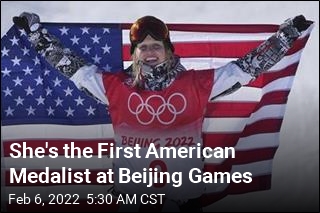 She&#39;s the First American Medalist at Beijing Games