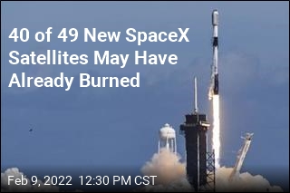 Up to 40 New SpaceX Satellites Are Doomed