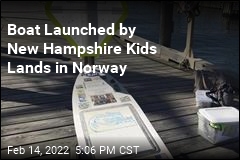 Boat Launched by New Hampshire Kids Lands in Norway