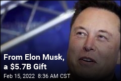 SEC: Elon Musk Gave $5.7B in Tesla Shares