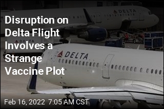 Delta Passenger Tries to Open Emergency Exit in Strange Vaccine Plot