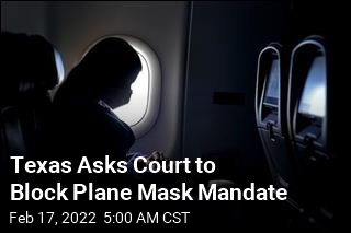 Texas Sues to End Mask Mandate on Planes
