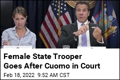 Female State Trooper Sues Andrew Cuomo