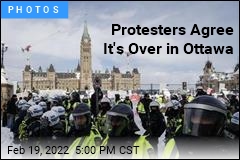 Protesters Agree It&#39;s Over in Ottawa