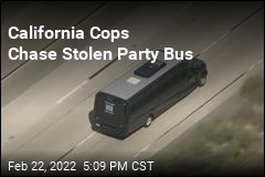 California Cops Chase Stolen Party Bus