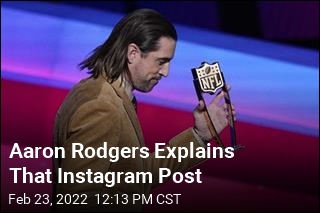 Aaron Rodgers Explains That Instagram Post