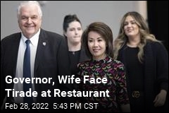 Nevada Governor, Wife Accosted in Restaurant