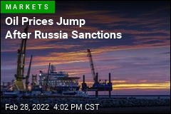 Oil Prices Jump After Russia Sanctions