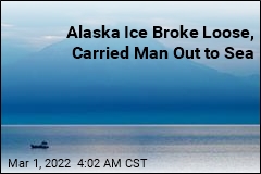Man Floated Out to Sea on a Chunk of Ice, Held on Tight