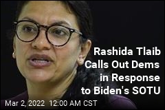 Rashida Tlaib Gives Progressive Response to Biden&#39;s SOTU