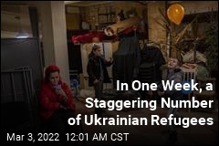 In One Week, More Than 2% of Ukrainians Became Refugees