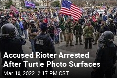 Accused Capitol Rioter Arrested in Odd Fashion